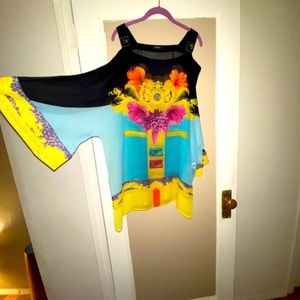 Versace Sheer overlay.